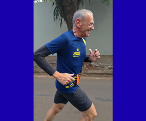 Laerte participando de sua meia maratona mais recente, jun/2026.